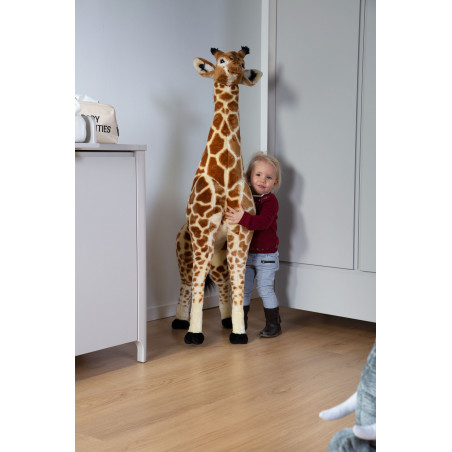 Peluche girafe 180 cm